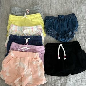 Girls shorts lot